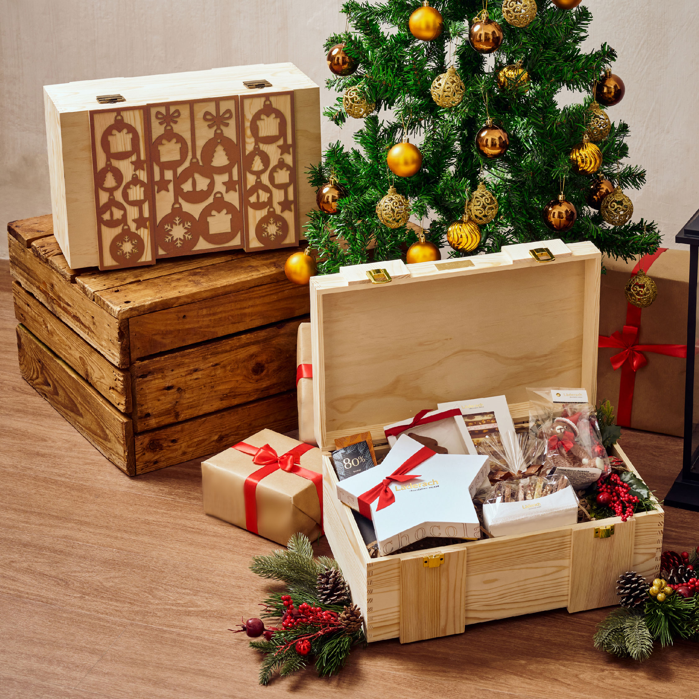 Laderach christmas hamper clearance