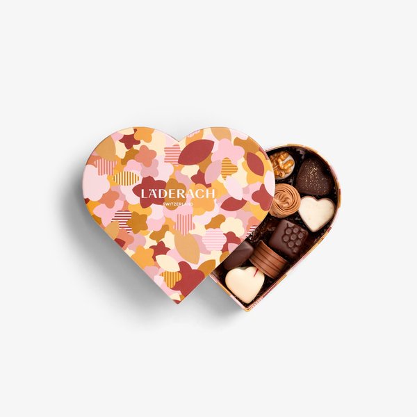 Praline Heart Gift Box, 15pcs