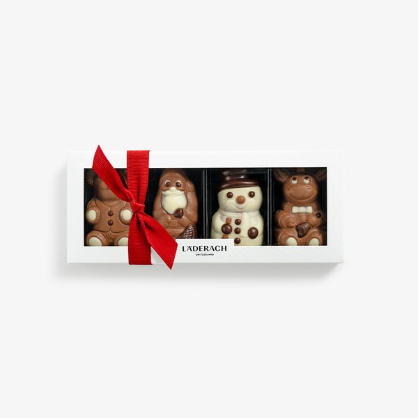 Chocolate Christmas Figurines