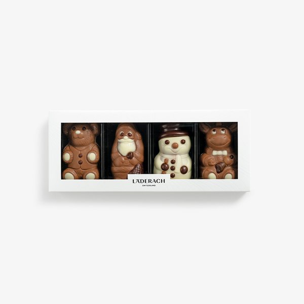 Chocolate Christmas Figurines
