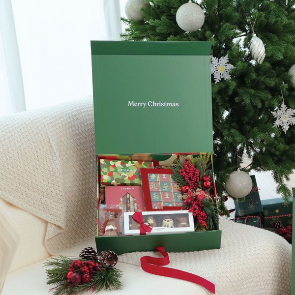 Festive Chocolate Christmas Gift Box