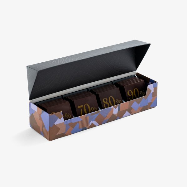 [VEGAN] Carrés Single Origin 4x6er