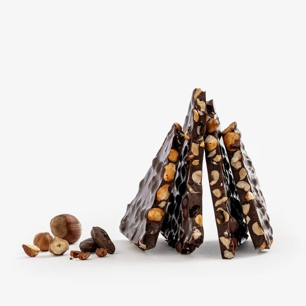[LIMITED EDITION] FrischSchoggi Hazelnut Cocoa Nibs Dark