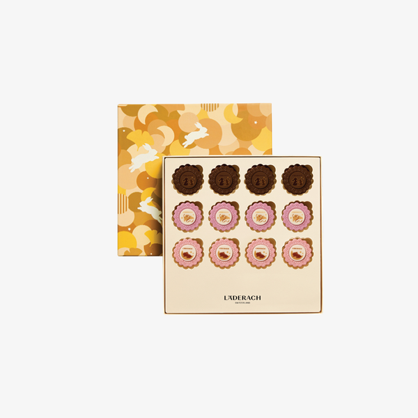 [PRE-ORDER]: Läderach Mid-Autumn Chocolate Gift Box, 12pcs