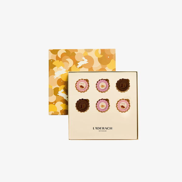 [PRE-ORDER]: Läderach Mid-Autumn Chocolate Gift Box, 6 pcs