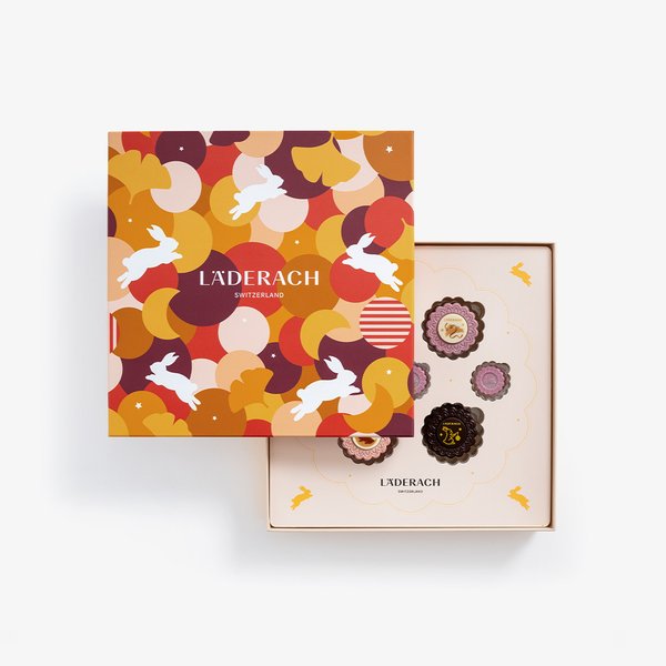 [PRE-ORDER]: Läderach Mid-Autumn Chocolate Gift Box, 7pcs