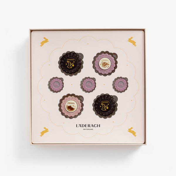[PRE-ORDER]: Läderach Mid-Autumn Chocolate Gift Box, 7pcs