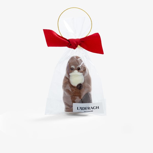Milk Chocolate Hazelnut Gianduja Santa