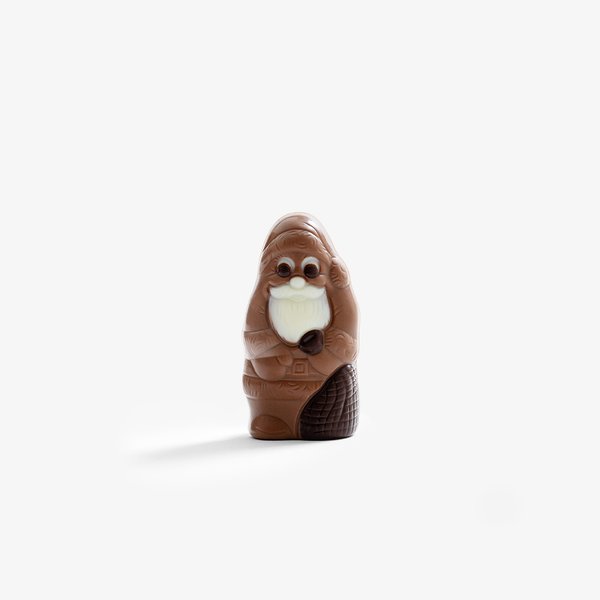 Milk Chocolate Hazelnut Gianduja Santa