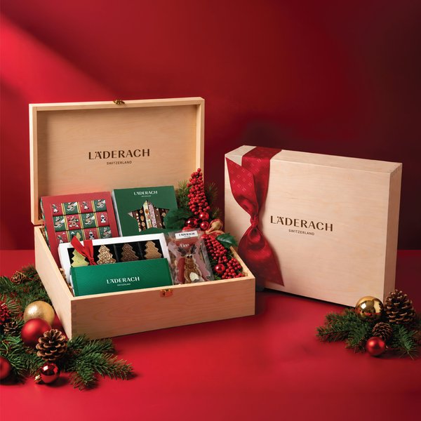 Festive Chocolate Christmas Gift Box